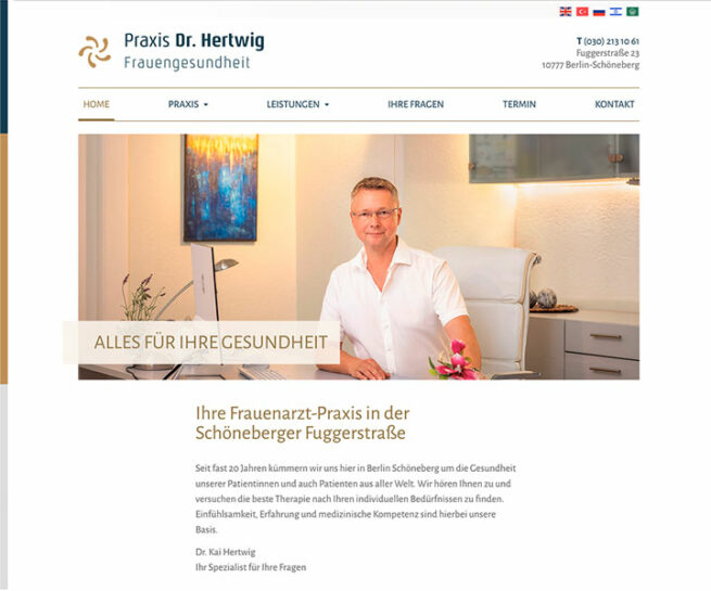 Praxis Dr. Hertwig – Frauengesundheit - Thumb