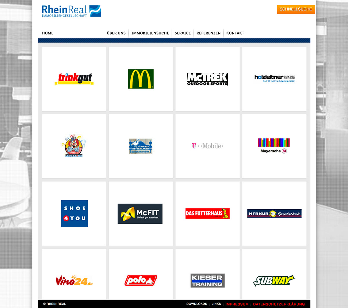 Website Ansicht rheinreal.de